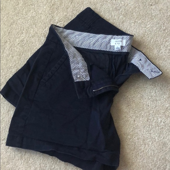 Crown and ivy navy shorts - Picture 2 of 2